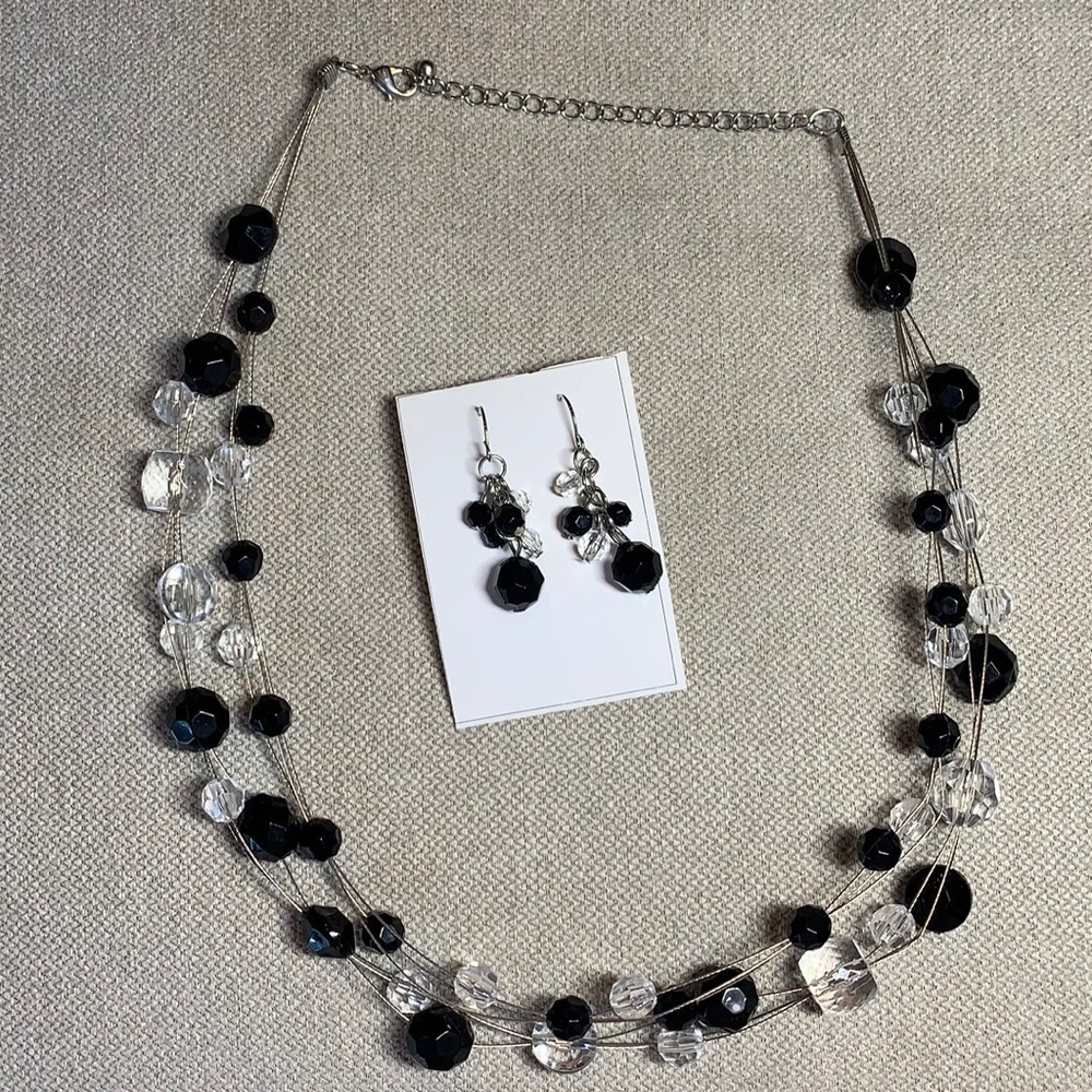 Lia Sophia Necklace & Earrings Set